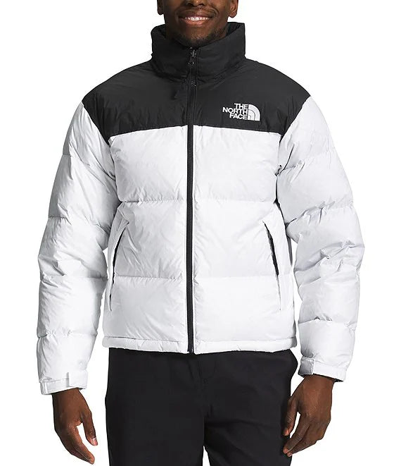 Veste White Retro Nuptse 700