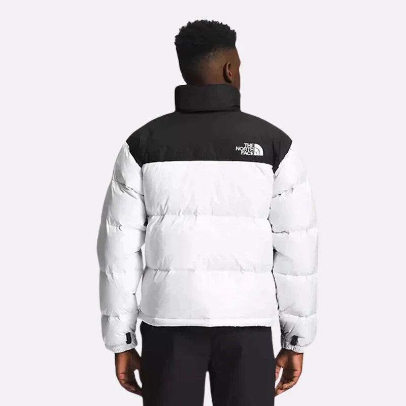 Veste White Retro Nuptse 700