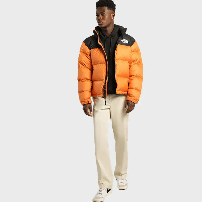 Orange Retro Nuptse 700