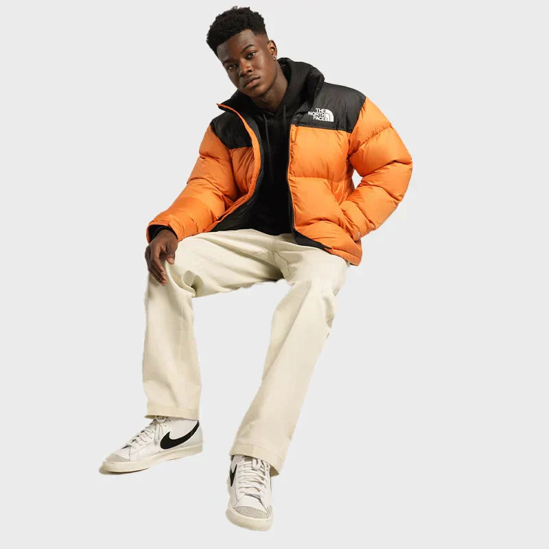 Orange Retro Nuptse 700