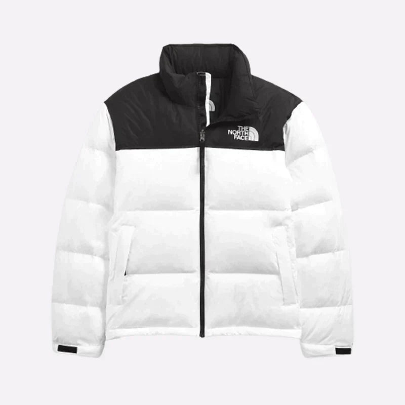 Veste White Retro Nuptse 700